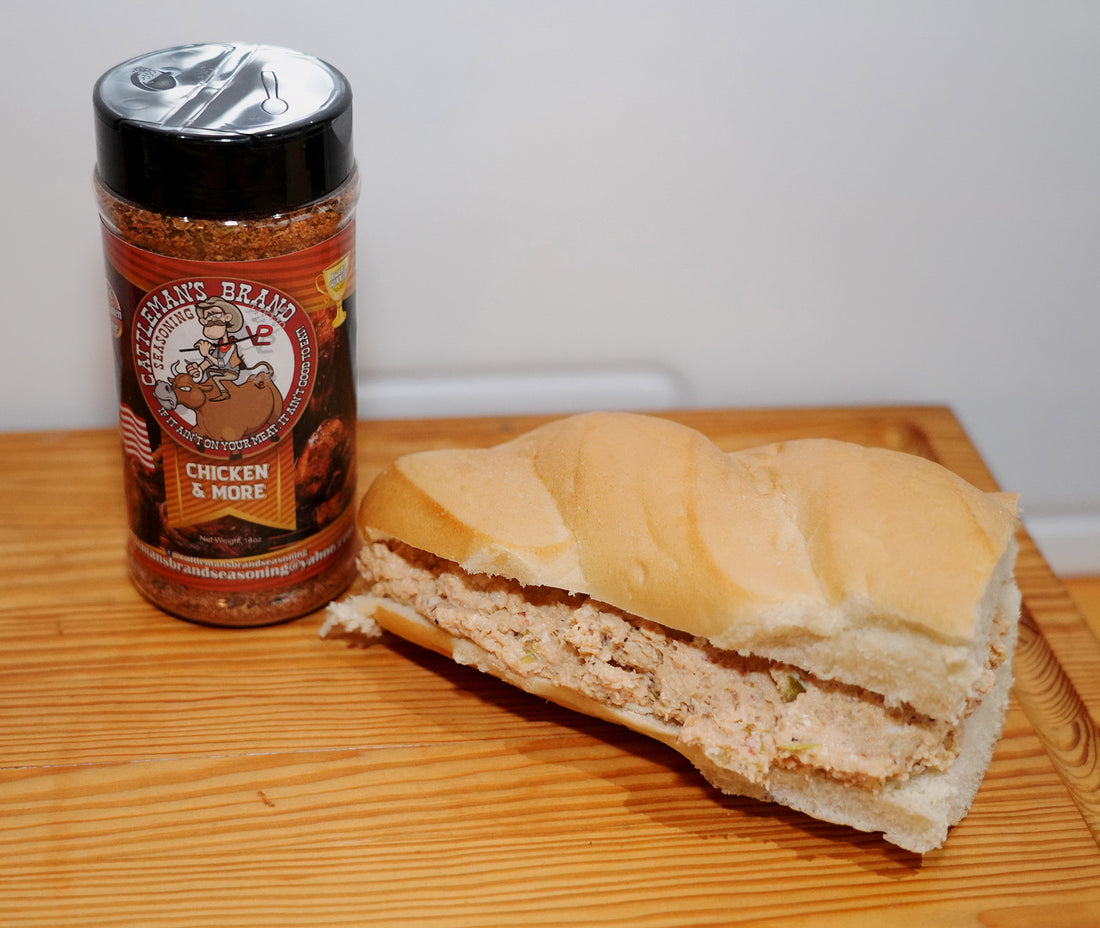 BBQ Chicken Salad with Cattleman's Seasonings Chicken and More Seasoning